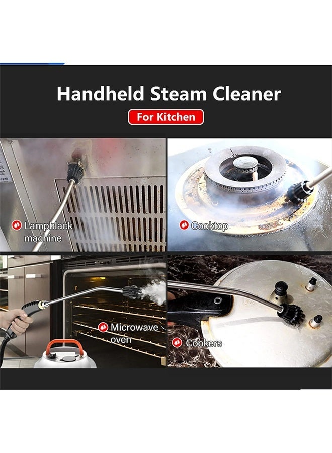 Joshberg Steam Cleaner, 1500W High Pressure Steam Cleaner with 3 Brush Heads, 6 adjustable speed  for Upholstery, Kitchen, Bathroom - Image 4